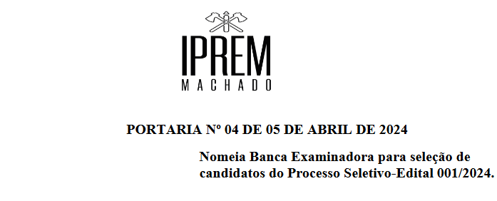 Nomeação da Banca Examinadora