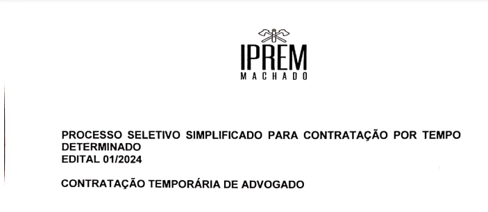 Deferimento das Solicitações de Isenção de Taxa de Inscrição Processo Seletivo Edital 01/2024