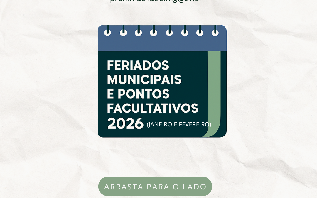Feriados e Pontos Facultativos 2026